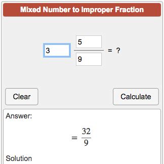 improper fraction calculator|improper fraction to proper calculator.